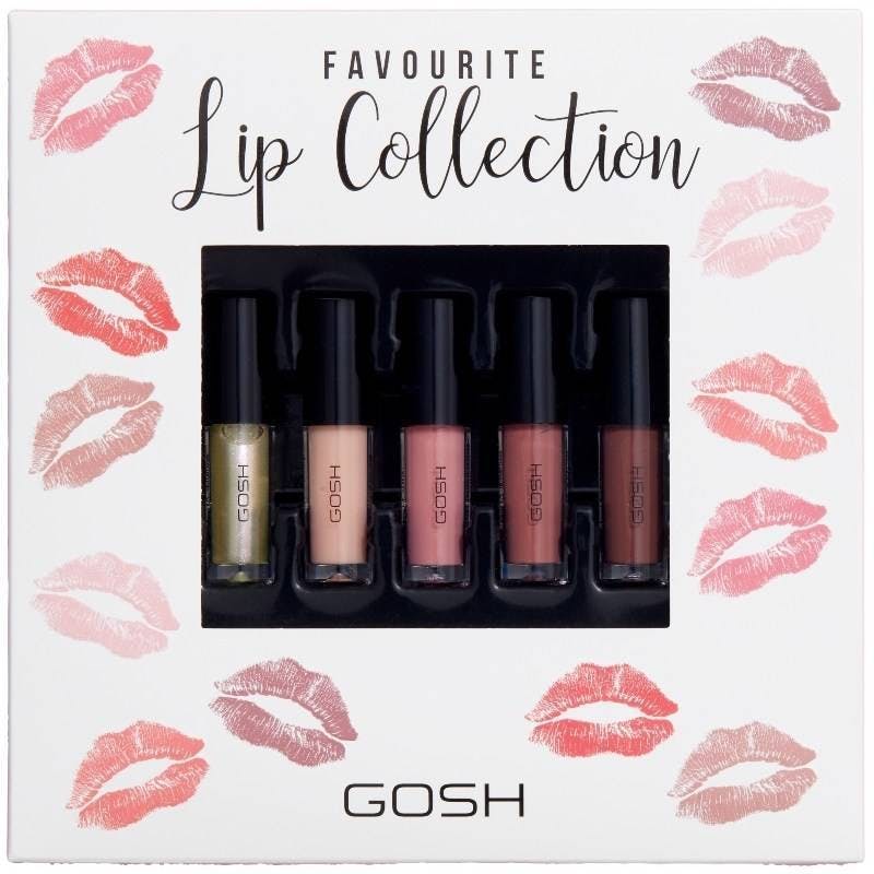 GOSH Gift Box Favorite Lip Collection 5 x 1,5 ml