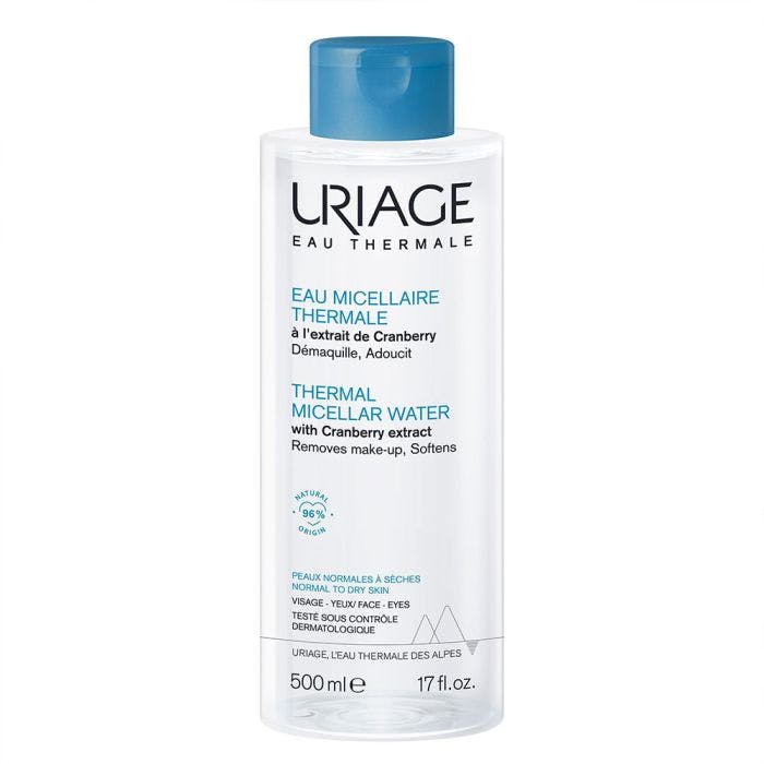 Thermal Micellar Water Normal & Dry Skin 500 Ml Fra Uriage