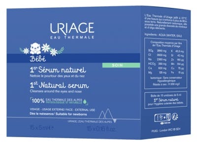 Uriage Baby 1E Natuurlijk Serum 15 x 5 ml