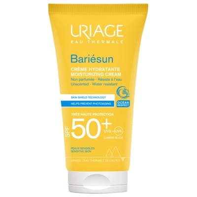 Uriage Bariésun Moisturizing Cream Skin Shield Technology SPF50+ Unscented 50 ml