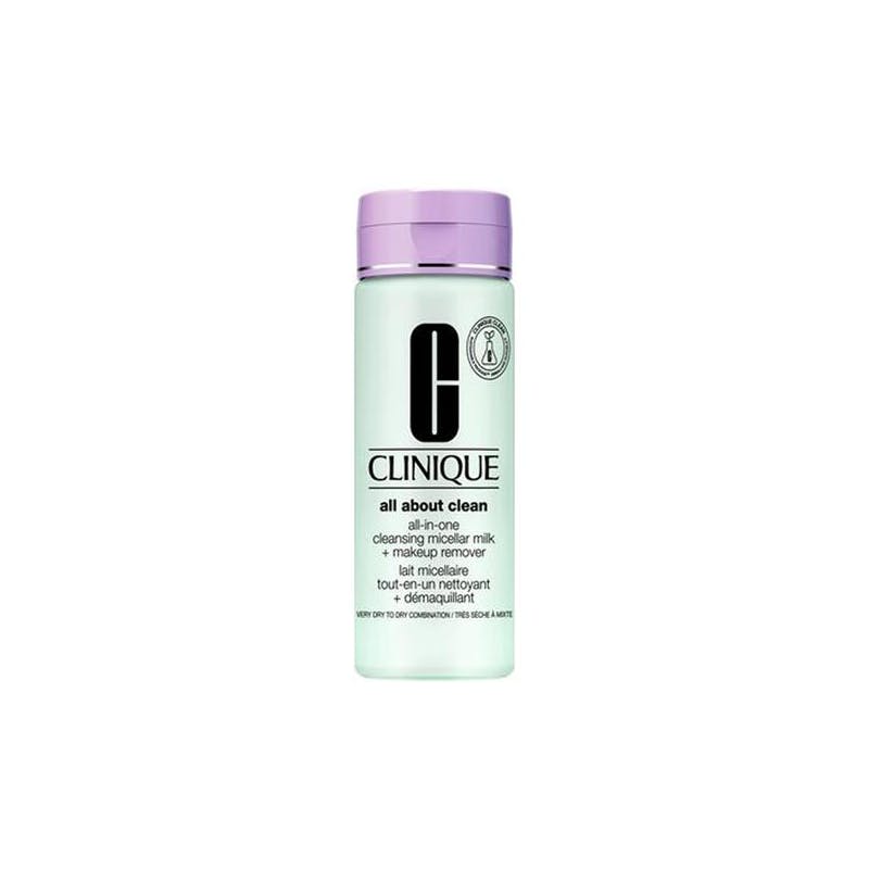 Clinique All About Clean All In One Cleansing Micellar Milk + Makeup Remover Dry/Combination Skin 200 ml