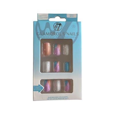 W7 Glamorous Nails Spring Break 24 pcs
