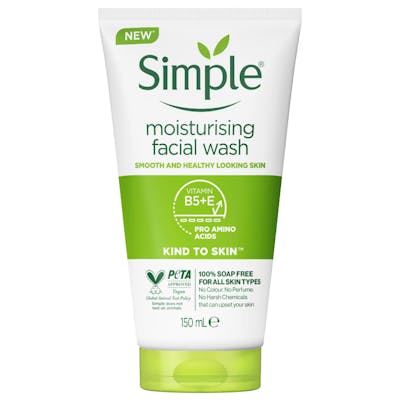 Simple Moisturising Facial Wash 150 ml
