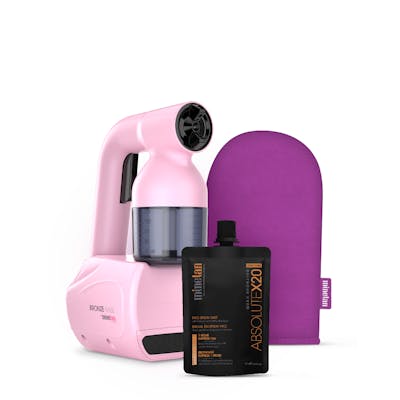 MineTan Bronze Babe Personal Spray Tan Kit Pink 1 pcs + 50 ml
