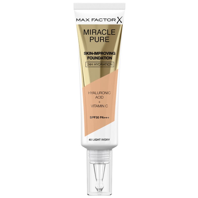 Max Factor Miracle Pure Foundation 40 Light Ivory 30 ml