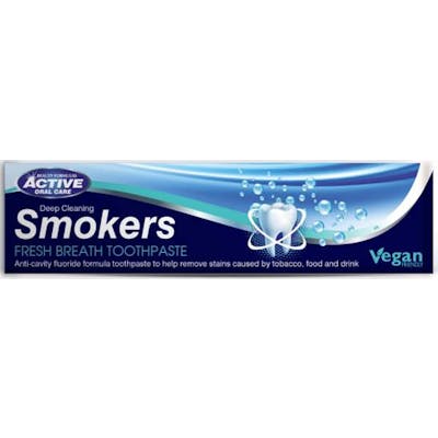 Active Oral Care Smokers Fresh Breath Toothpaste 100 ml