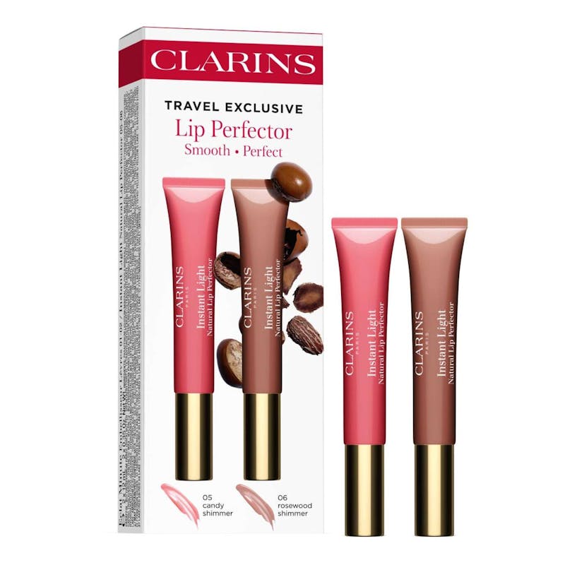 Clarins Natural Lip Perfector Set 2 st