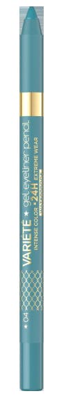Eveline Variete Gel Eyeliner Pencil Waterproof 24H Extreme Wear 04