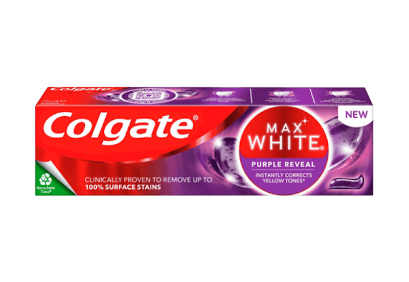 Colgate Max White Purple Reveal Toothpaste 75 ml - £2.45