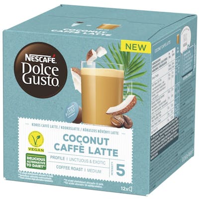 Nescafe Dolce Gusto Coconut Caffé Latte 12 kpl