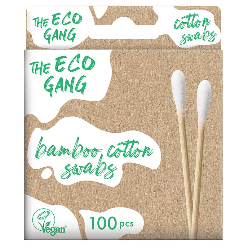 The Eco Gang Bamboo Cotton Swabs 100 st