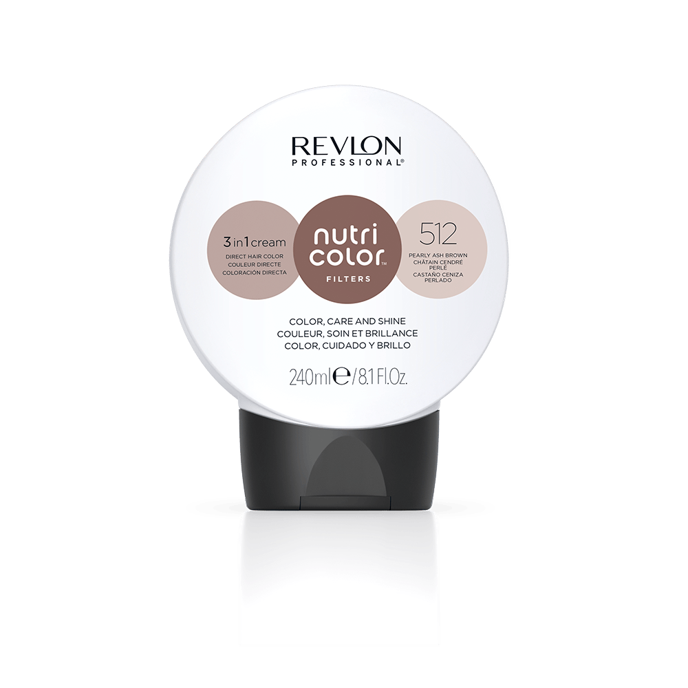 Revlon Professional Nutri Color Filters 512 Pearly Ash Brown 240 ml
