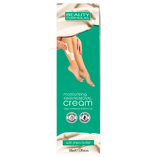 Beauty Formulas Hair Remover Cream Shea Butter 100 ml