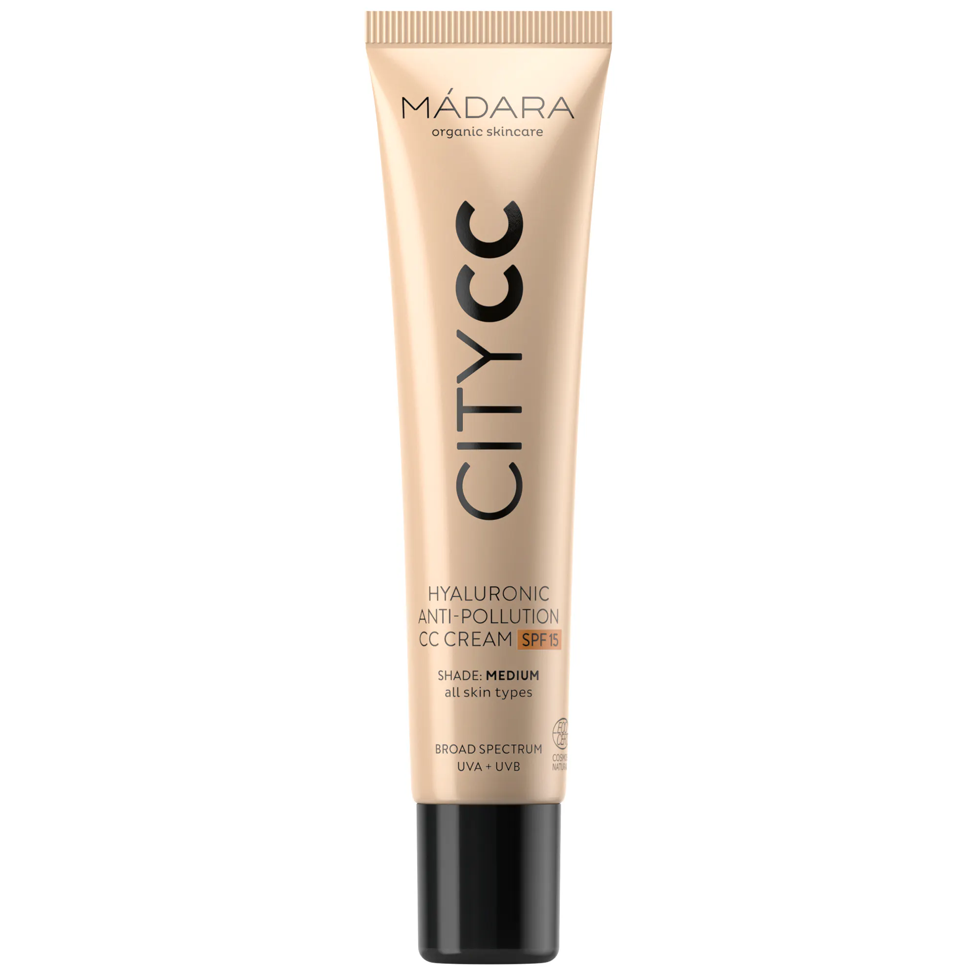 MÁDARA City CC Anti-Pollution CC Cream SPF15 Medium Beige 40 ml