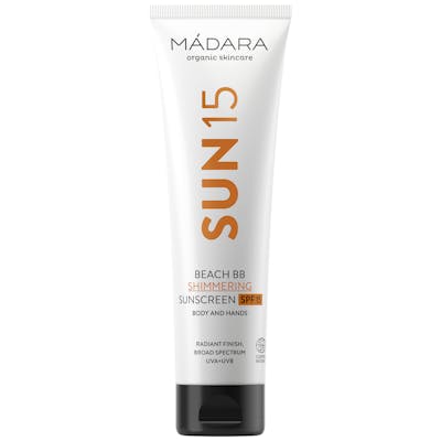 MÁDARA Beach BB Shimmering Sunscreen SPF15 100 ml