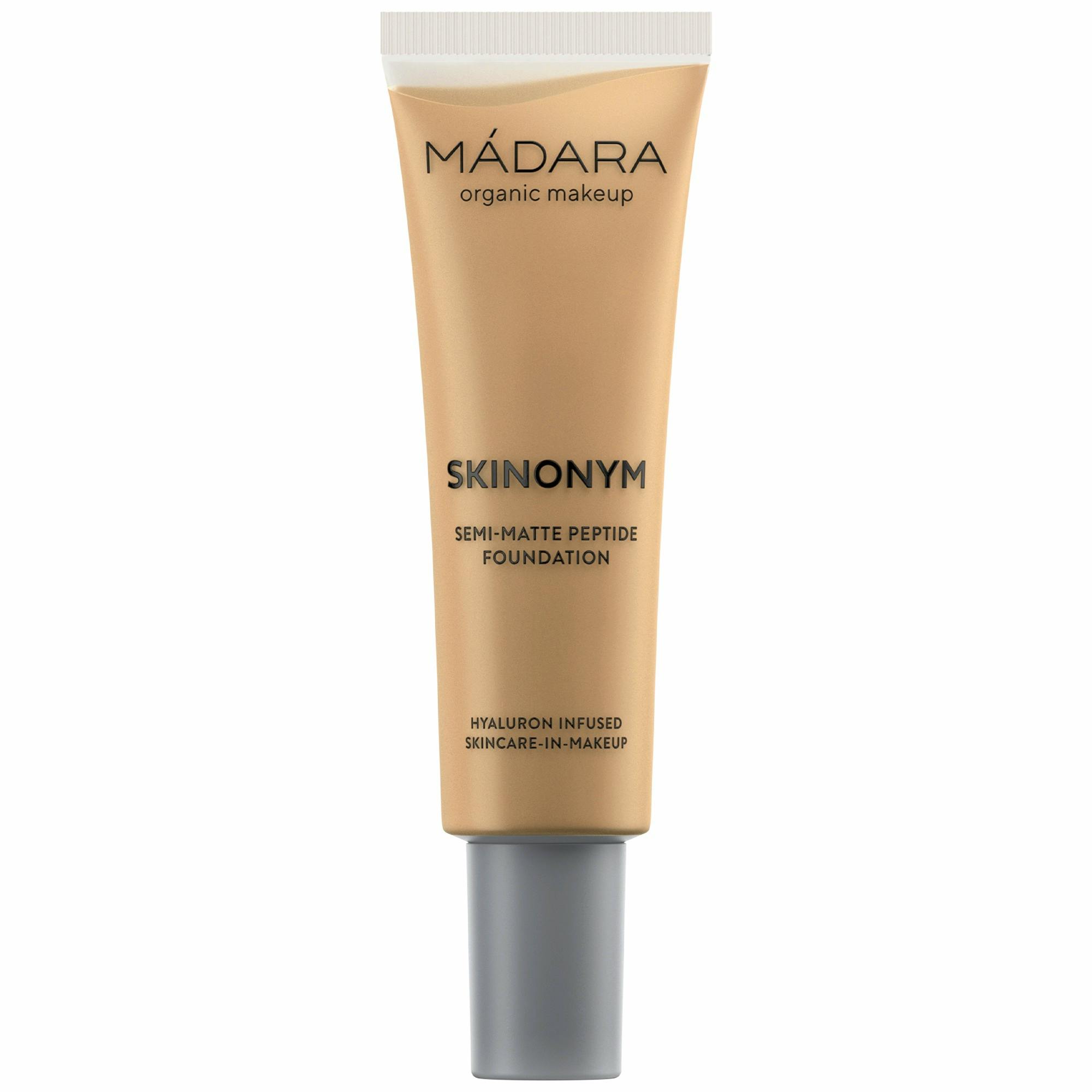 MÁDARA Skinonym Semi-Matte Peptide Foundation #50 Golden Sand 30 ml