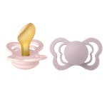 BIBS Couture 2 Pack Latex Size 2 Blossom/Dusky Lilac 2 pcs