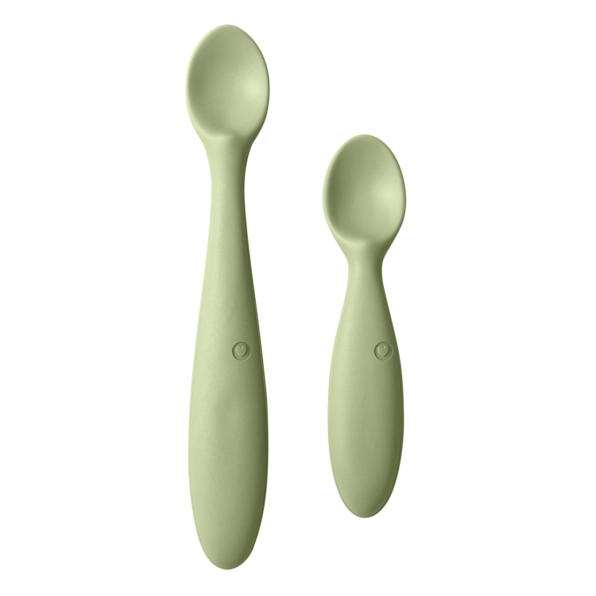 BIBS Spoon Set Sage 2 st