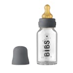 BIBS Baby Glass Bottle Complete Set Latex Iron 110 ml