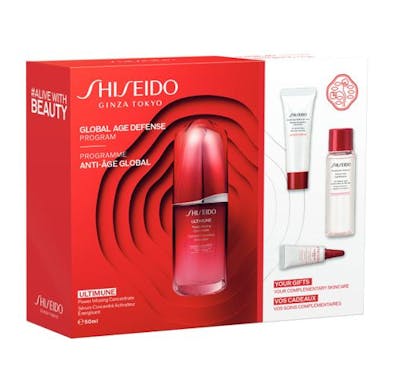 Shiseido Ultimune Global Anti-Aging Defence Programme Set 50 ml + 30 ml + 15 ml + 3 ml