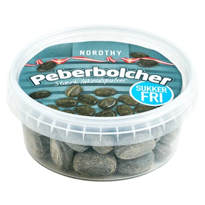 Nordthy Sukkerfrie Peberbolcher 180 g
