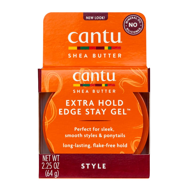 Cantu Shea Butter for Natural Hair Extra Hold Edge Stay Gel 64 g