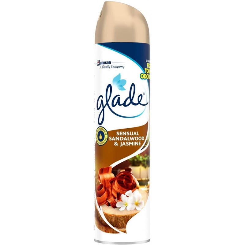 Glade Aerosol Sensual Sandalwood And Jasmine Air Freshener 300 ml