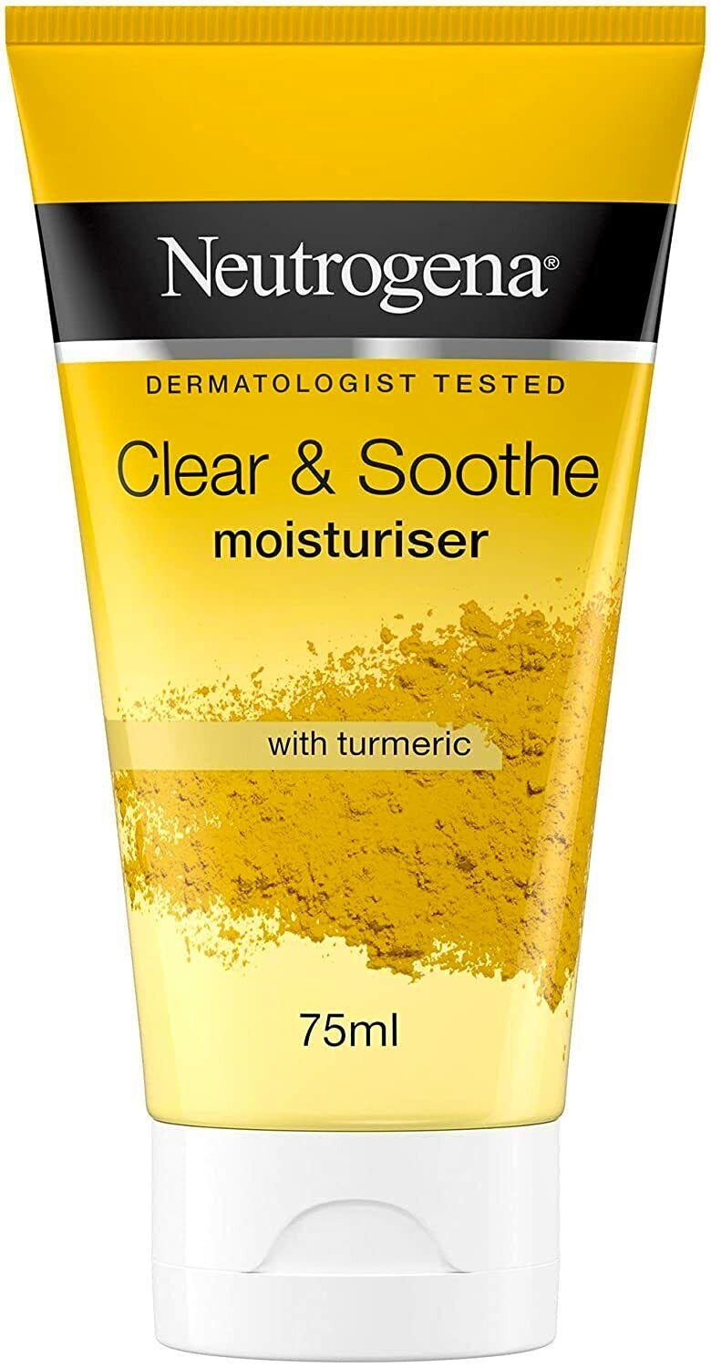 Neutrogena Clear & Soothe Moisturiser With Turmeric 75 ml