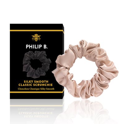Philip B Classic Champagne Scrunchie 1 kpl