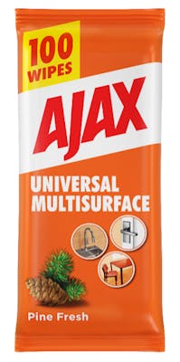 Ajax Universal Rengöringsservetter 100 st