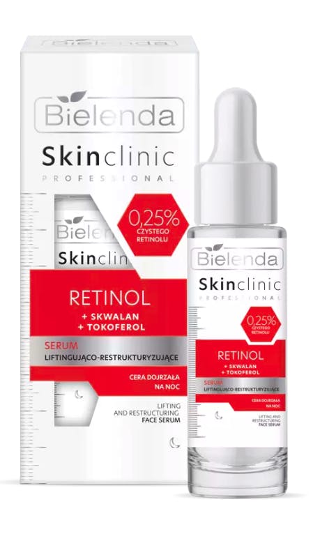 Bielenda Skin Clinic Professional Retinol Lifting And Restructuring Serum 30 ml
