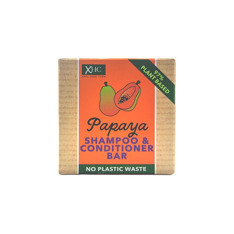 XHC Papaya Shampoo &amp; Conditioner Bar 60 g