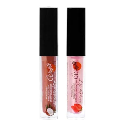 Malibu Lip Gloss Strawberry &amp; Coconut SPF30 2 st