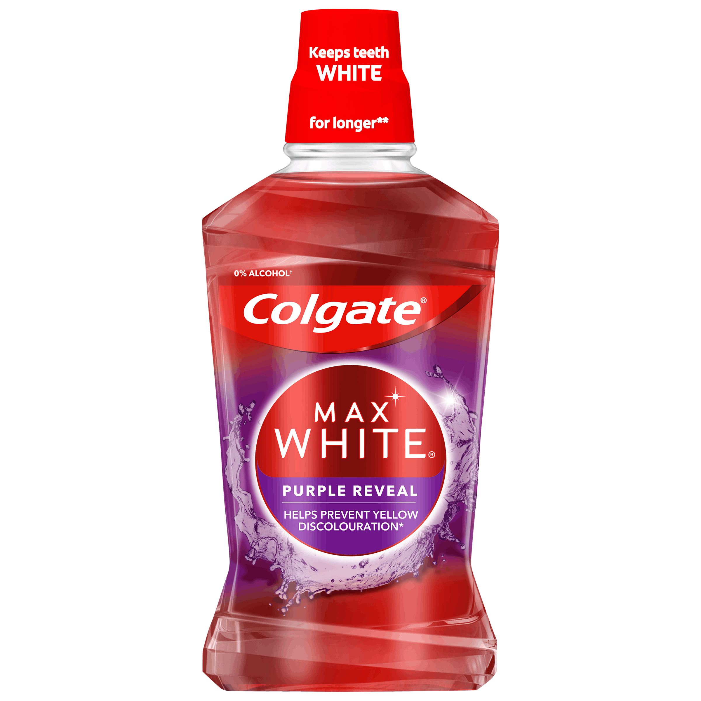 Colgate Max White Purple Reveal Mouthwash 500 ml