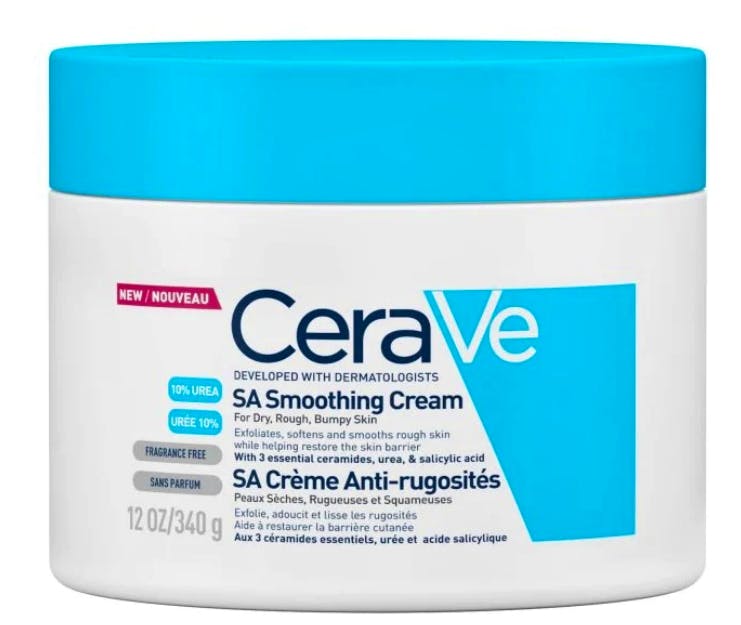 CeraVe SA Smoothing Cream With Salicylic Acid For Dry, Rough & Bumpy Skin 340 g