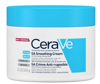 CeraVe SA Smoothing Cream With Salicylic Acid For Dry, Rough &amp; Bumpy Skin 340 g