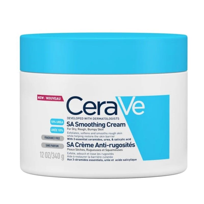 CeraVe SA Smoothing Cream With Salicylic Acid For Dry, Rough &amp; Bumpy Skin 340 g