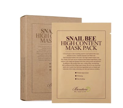 Benton Snail Bee High Content Sheet Mask 1 kpl