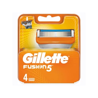 Gillette Fusion Rakblad 4 st