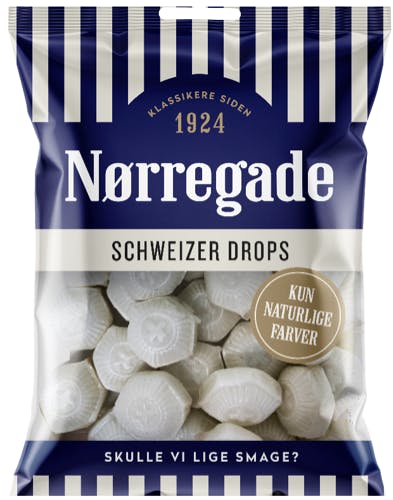 Nørregade Schweizer Drops 100 g
