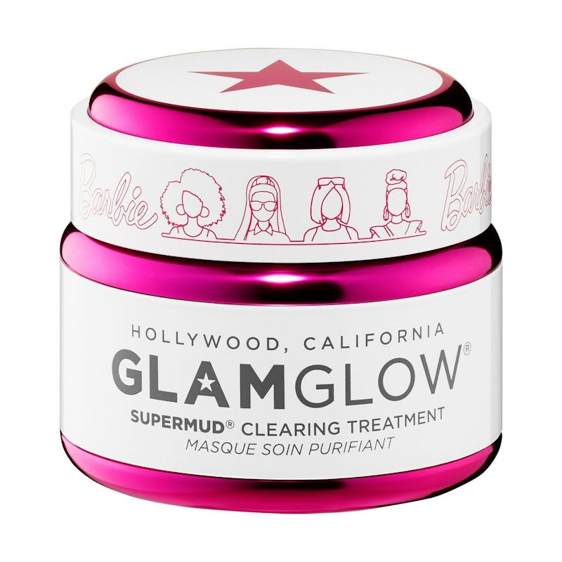 GlamGlow Barbie Limited Edition SUPERMUD Clearing Instant Treatment Mask 50 g