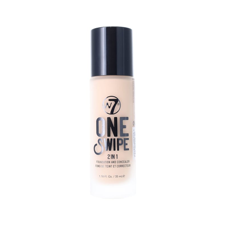 W7 One Swipe 2 In 1 Foundation And Concealer Buff 35 ml