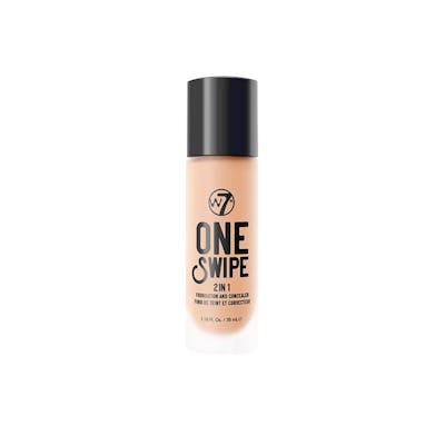 W7 One Swipe 2 in 1 Foundation and Concealer Natural Beige 35 ml