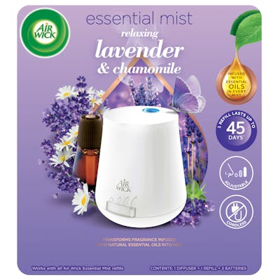 Air Wick Essential Mist Lavender Starterkit 1 stk