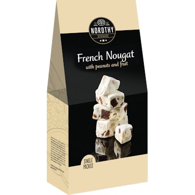Nordthy French Nougat With Peanuts &amp; Fruit 120 g