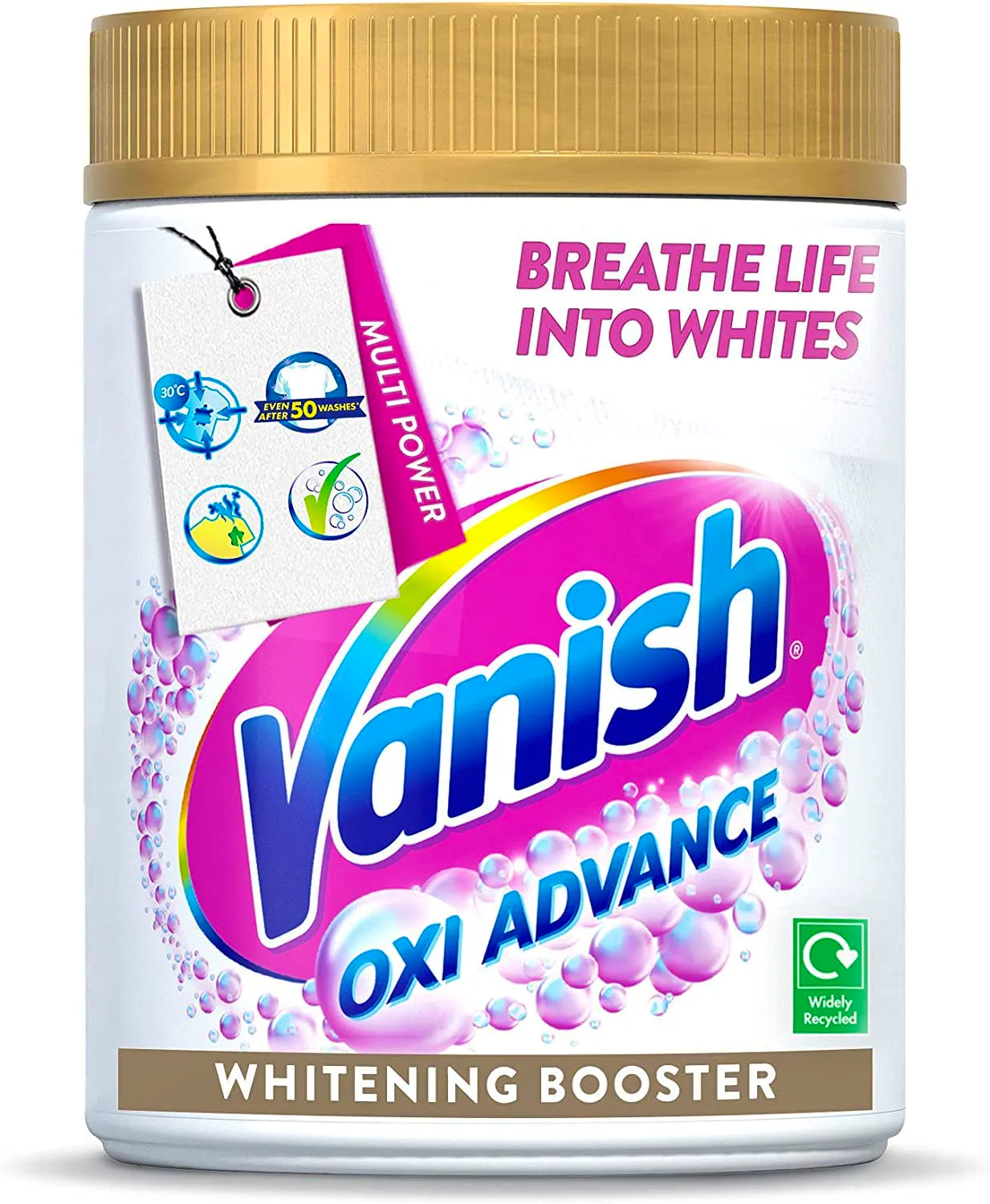 Vanish Oxi Action Powder Gold Crystal White 470 g