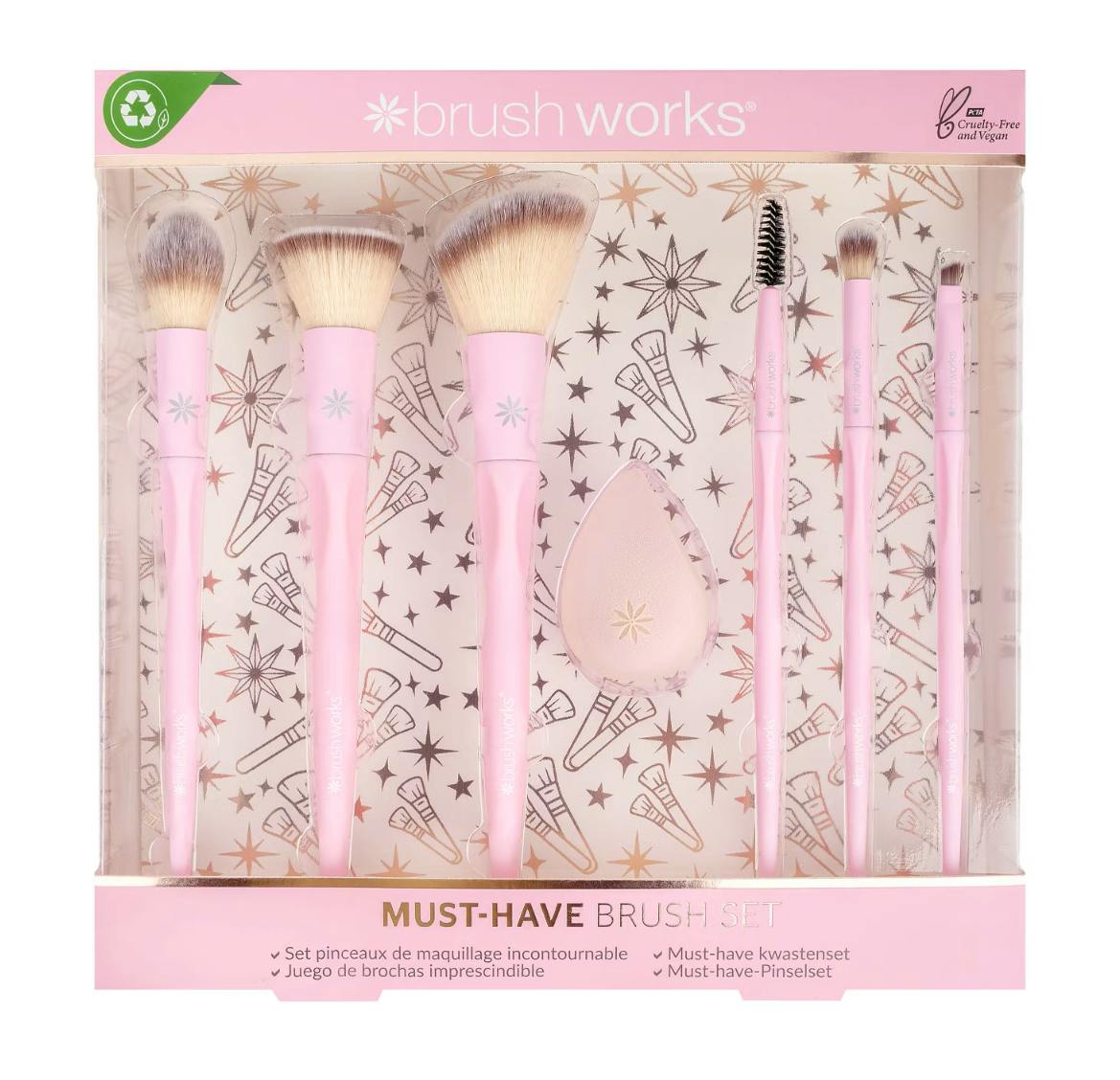 brushworks Must Have Brush Set 7 st