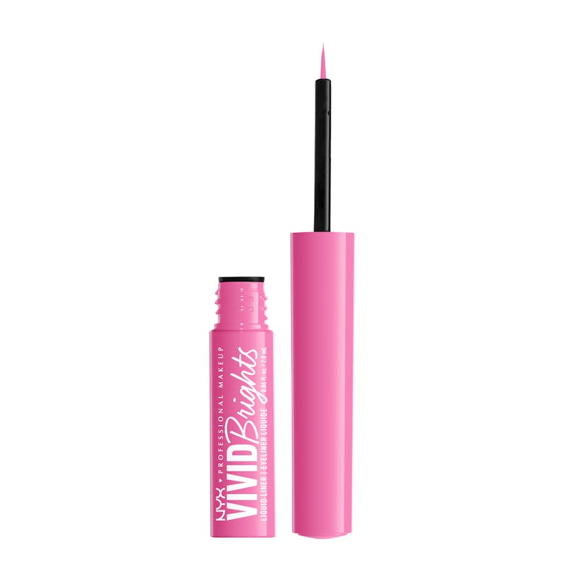 NYX Vivid Brights Liquid Liner 08 Don&#039;t Pink Twice 1 stk