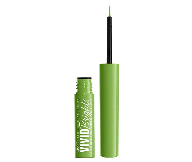 NYX Professional Make-Up Vivid Brights Liquid Liner 02 Ghosted Green 1 stk