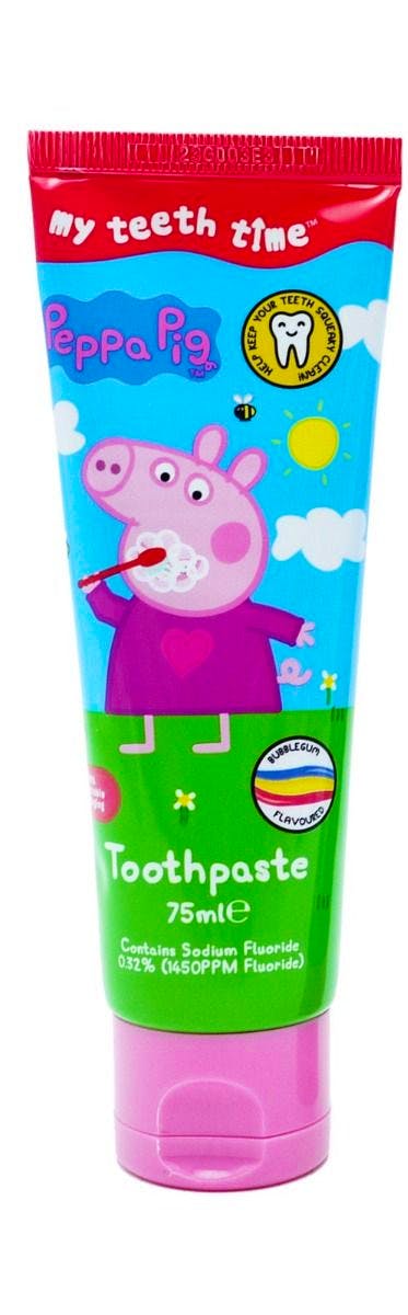 Peppa Pig My Teeth Time Toothpaste Bubblegum 75 ml